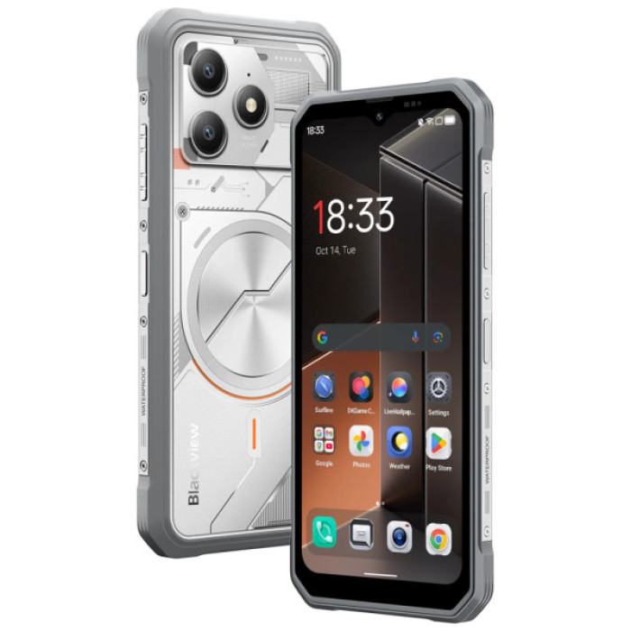 Мобільний телефон Blackview FORT 100 8/128GB White (6931548325192)