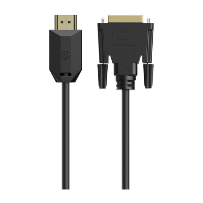 Кабель мультимедійний HDMI M to DVI M 3.0m 4K60Hz 24+1pin HP (DHC-HD05-03M)