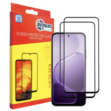 Скло захисне Dengos OPPO A6x 4G / A6k 4G / A6 4G Black 2 pcs (DG-TG2P-95)