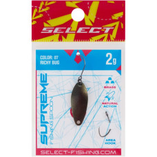 Блешня Select Supreme 2.0g 27mm 07 Richy Bug (1870.80.43)
