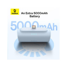 Батарея універсальна Baseus Compact 4900mAh 20W Lightning, White (PPWC05I) (P10068304212-00)