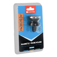Універсальний автотримач Canyon Car air vent magnetic phone holder with button (CNE-CCHM4)