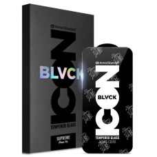 Скло захисне Armorstandart Supreme Black Icon 2.5D Apple iPhone 16e Black (ARM84134)