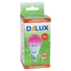 Лампочка Delux GROW BL 60N 11 Вт_230В E27 (90023253)