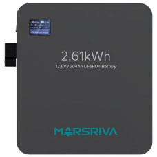 Батарея LiFePo4 Marsriva 12.8V 204Ah 2.61kWh (MR-LFP12-200-WMD)