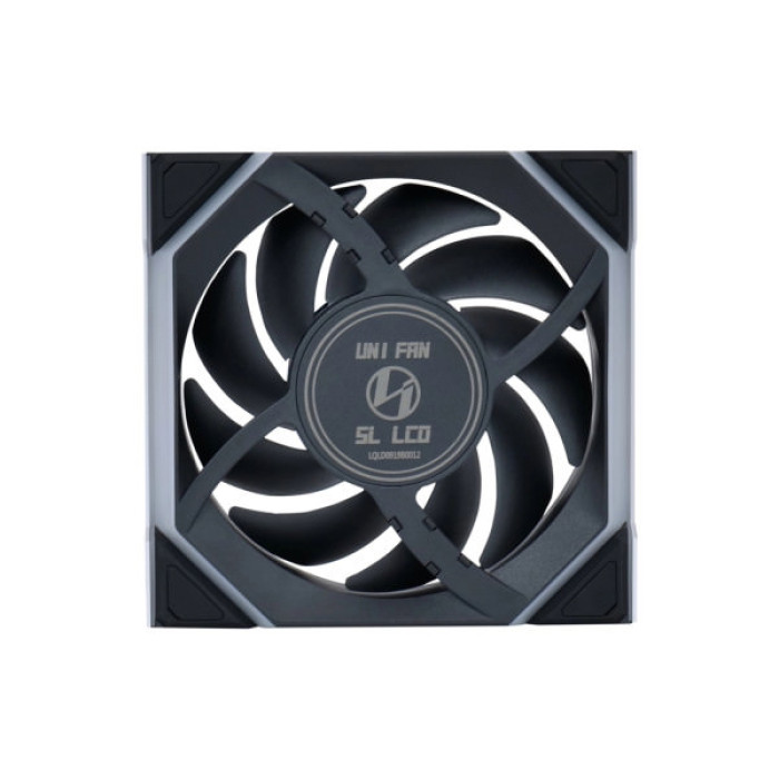 Кулер до корпусу Lian Li Uni Fan SL WIRELESS LCD Reverse, 120-1 (G99.12RSLLCD1W1B.00)