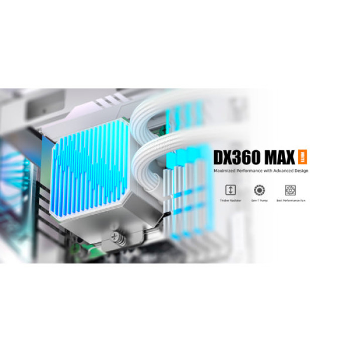 Система рідинного охолодження ID-Cooling DX360 Max White (DX360 MAX WHITE)