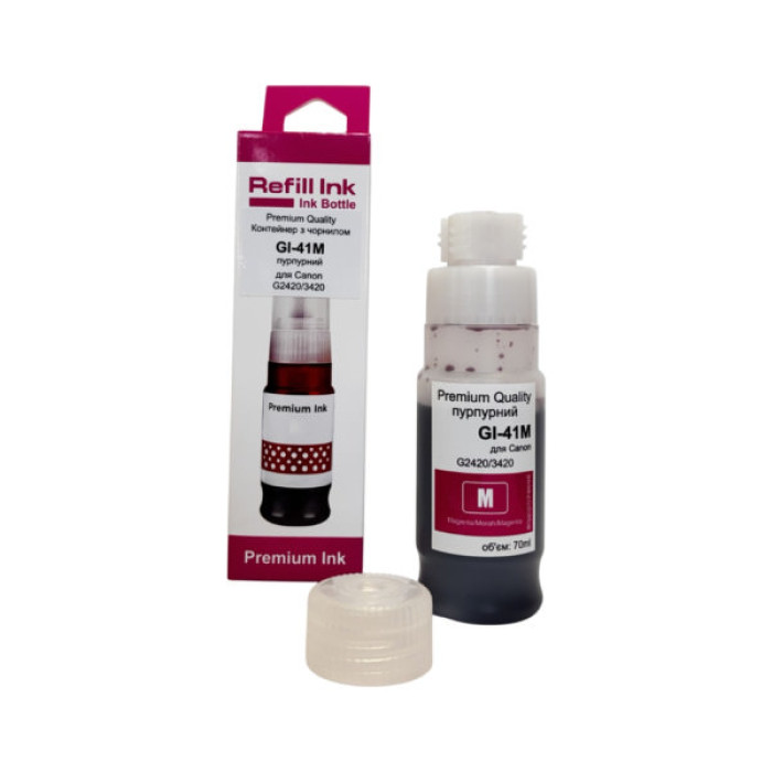 Чорнило Premium Quality Canon GI-41M 70мл Magenta (70264925)