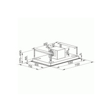Витяжка кухонна Kaiser EA 1145 Eco (РН014710)