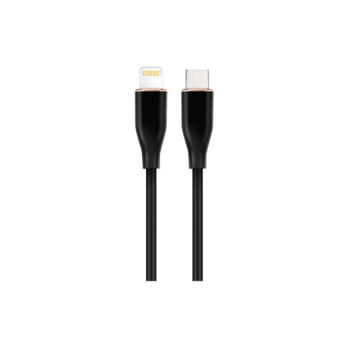 Дата кабель USB 2.0 AM to Lightning 1.5m 2.25A Cablexpert (CC-USB2S-CM8PM-1.5M-BK)