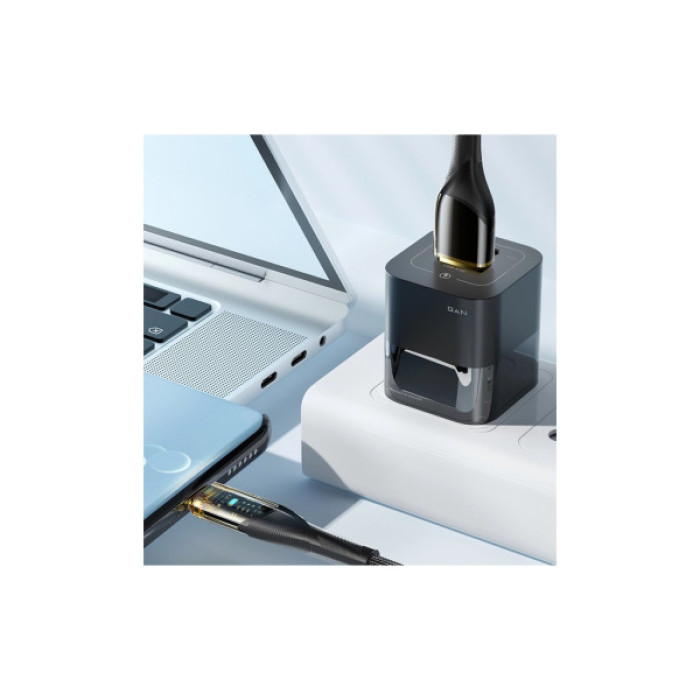 Дата кабель USB 2.0 AM to USB-C 2.0m 7A black Essager (EXCT-XJA01-P)