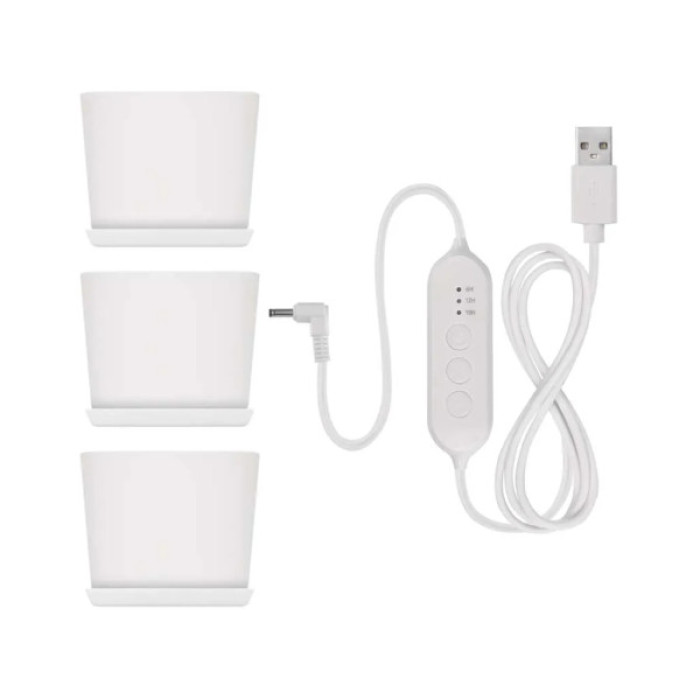 Настільна лампа EMOS LED лампа для рослин 7 W з таймером (Z7904)