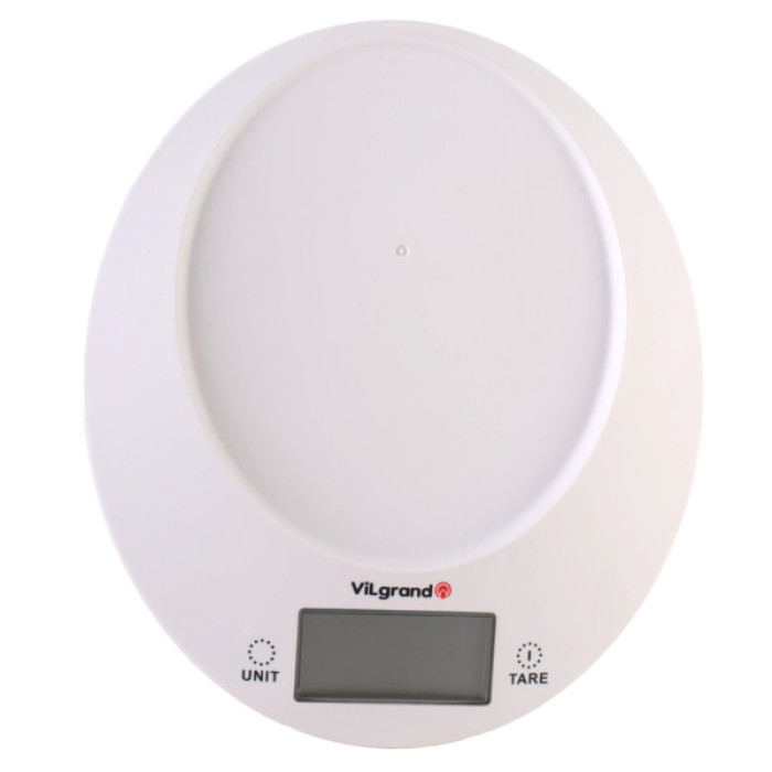 Ваги кухонні Vilgrand VKS-533C red