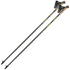 Палиці для скандинавської ходи Gabel FX-75 Snake Carbon 110 Dual Spike (7009351011100) (DAS303985)