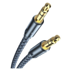 Кабель мультимедійний 3.5mm M to 3.5mm M 3.0m gray Essager (EYP35-DYC0G)