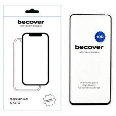 Скло захисне BeCover Tecno POVA 5 (LH7n) 10D Black (711825)