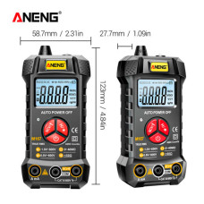 Цифровий мультиметр ANENG M167, V, A, R, C, T, F, функція hFE (M167)