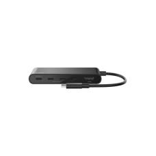 Концентратор Belkin USB-C 5-in-1 3xUSB-C 3.2 + HDMI 2.0 4K60Hz gray (AVC021HQBK)