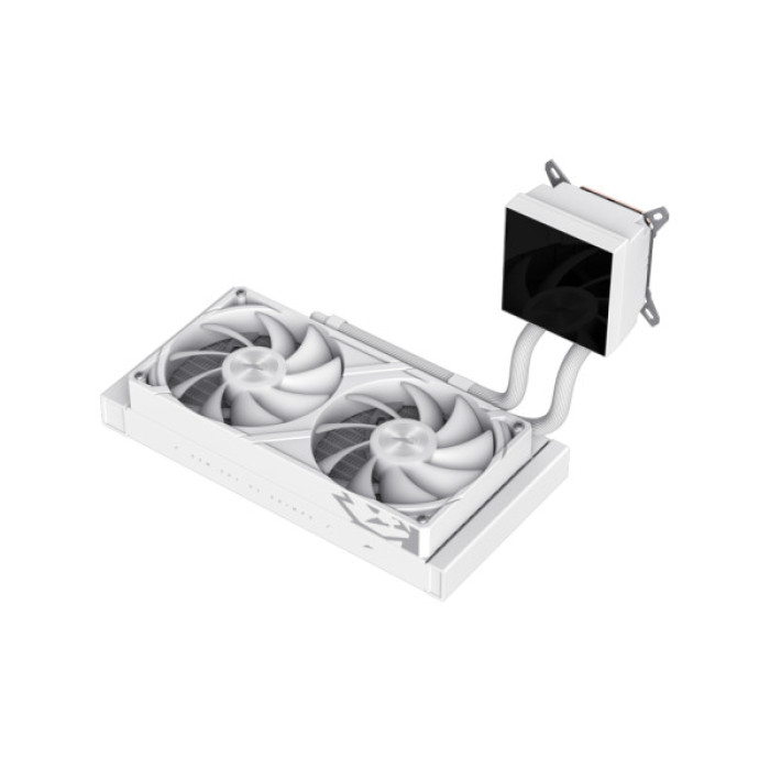 Система рідинного охолодження Gamemax GLACIER 240 LCD WH