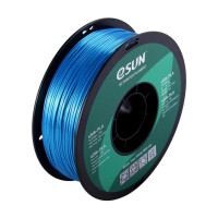 Пластик для 3D-принтера eSUN eSilk-PLA 1кг, 1.75мм, cyan (ESILK-PLA175CY1)