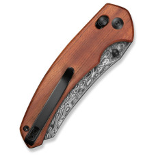 Ніж Civivi Sixgill, Guibourtia Wood, Damascus (C24050-DS1)