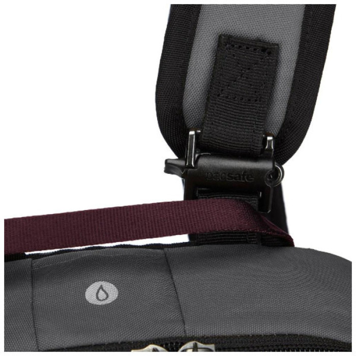 Рюкзак туристичний Pacsafe Vibe 20L Anti-Theft Backpack графіт (60291144)