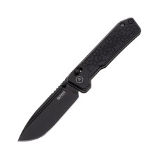 Ніж SRM Rubik, Sandvik 14C28N, алюміній, чорний (7228B-AB)