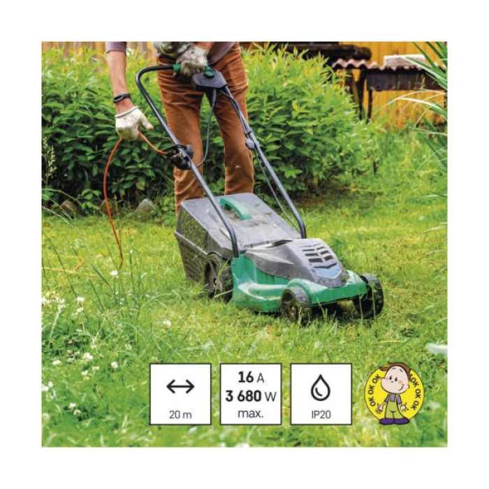 Мережевий подовжувач EMOS P01220R