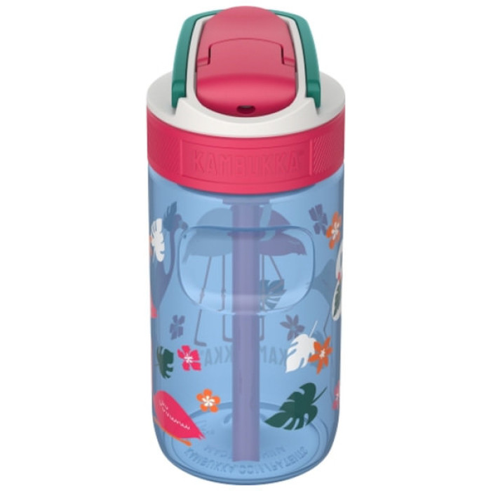 Пляшка для води Kambukka Lagoon 400 мл Blue Flamingo синій/фуксія (11-04052)