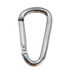 Карабін туристичний Tramp Набір 10 шт без муфти 6 cм Silver (UTRA-300-silver)