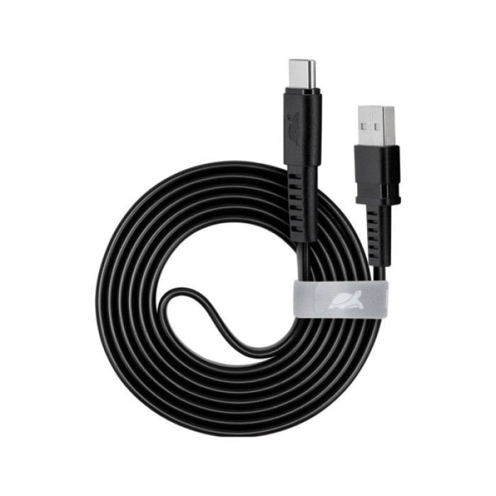 Дата кабель USB 2.0 AM to USB-C 1.2m black RivaCase (PS6002 BK12)
