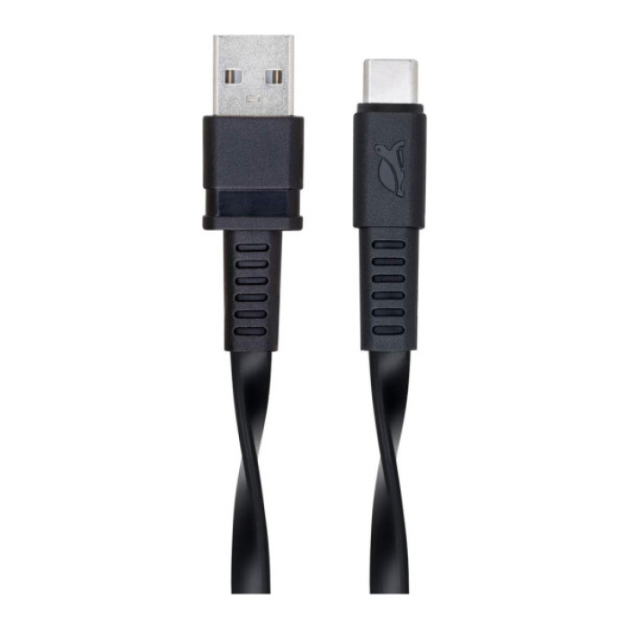Дата кабель USB 2.0 AM to USB-C 1.2m black RivaCase (PS6002 BK12)