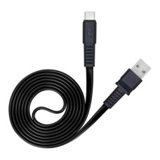 Дата кабель USB 2.0 AM to USB-C 1.2m black RivaCase (PS6002 BK12)