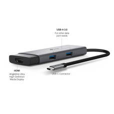 Порт-реплікатор TP-Link USB Type-C 5-в-1 (UH5020C)