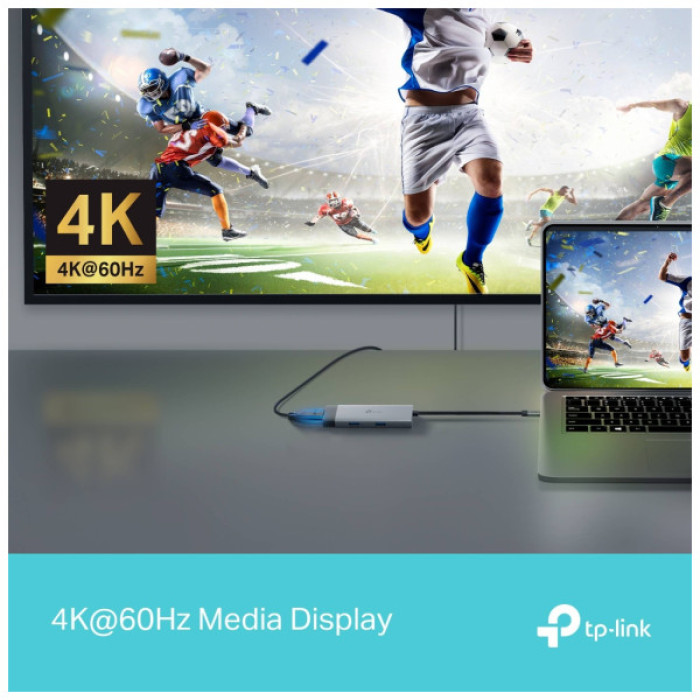 Порт-реплікатор TP-Link USB Type-C 5-в-1 (UH5020C)