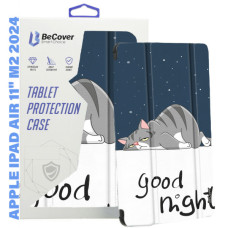 Чохол до планшета BeCover Smart Case Apple iPad Air 11" M2/M3 (2024/2025) Good Night (711604)