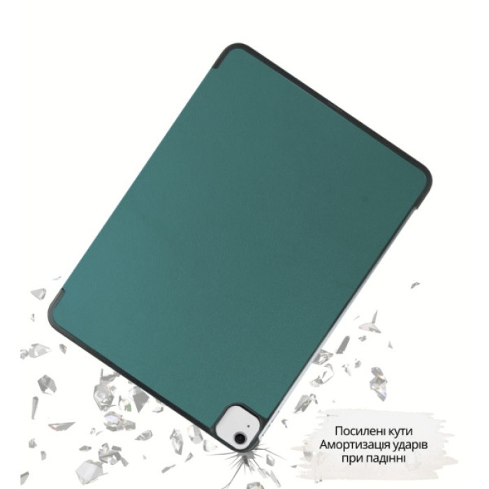 Чохол до планшета BeCover Smart Case Apple iPad Air 13" M4 2026 Dark Green (715302)