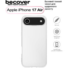 Чохол до мобільного телефона BeCover Apple iPhone 17 Air Transparent (713759)