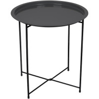 Туристичний стіл Bo-Camp Harlem 40 x 40 cm Чорний (1404325)