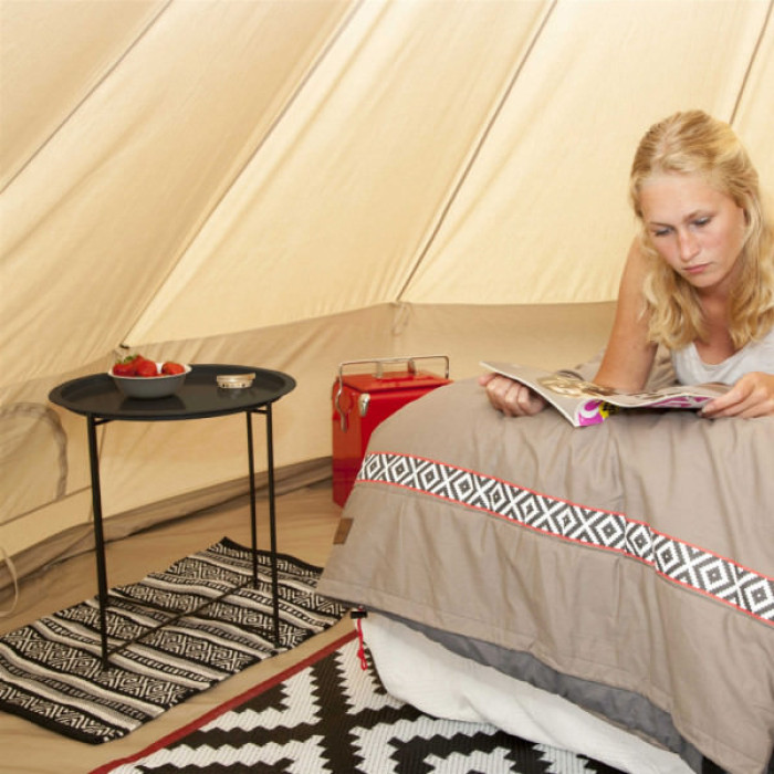 Туристичний стіл Bo-Camp Harlem 40 x 40 cm Чорний (1404325)