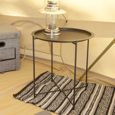 Туристичний стіл Bo-Camp Harlem 40 x 40 cm Чорний (1404325)