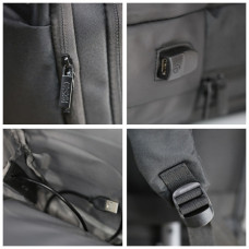 Рюкзак туристичний NikiBo Scout 20л чорний (30012205-01)