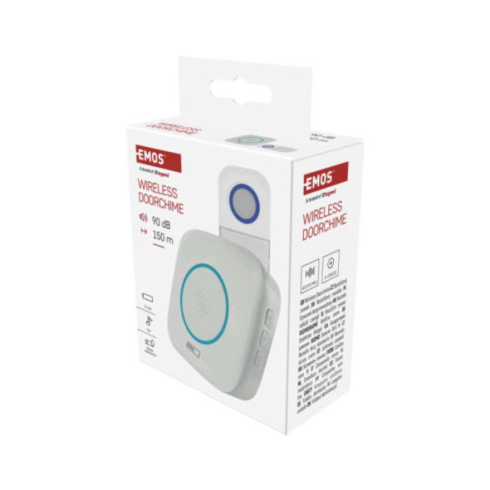 Дверний дзвінок EMOS P5736 3AA (P5736)
