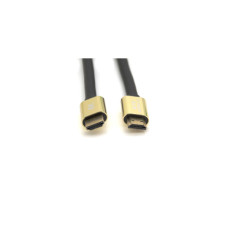 Кабель мультимедійний HDMI M to HDMI M 3.0m V2.1 8K black Merlion (YT-HDMI(M)/(M)8KV2.1-3.0m)