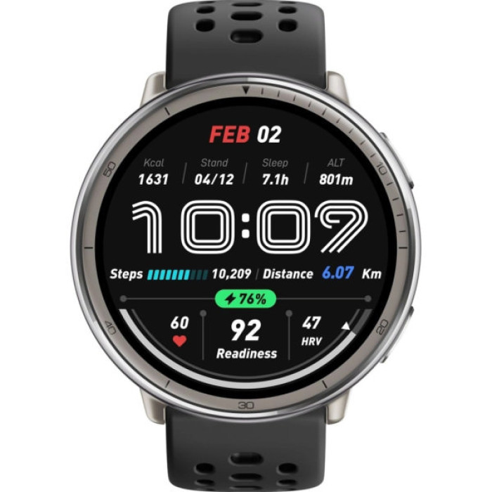 Смарт-годинник Amazfit Active 2R Sport W2437GL7N Black (1135484)