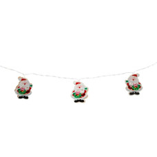 Гірлянда Chomik Санта Клаус 1.65 м 10 LED Теплий білий (5900779854086)