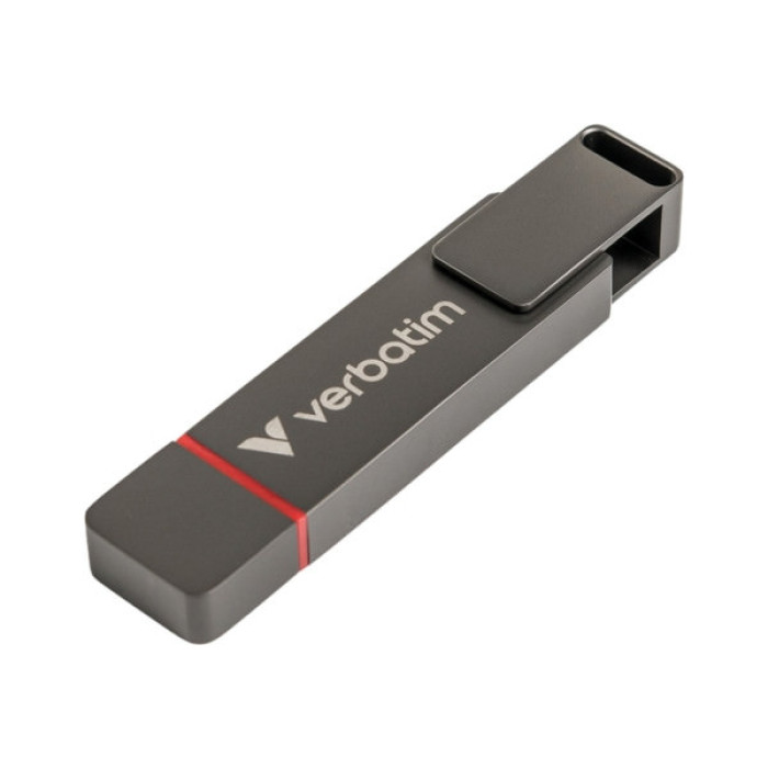 USB флеш накопичувач Verbatim 512GB QuickStick USB 3.2/USB-C (32042)