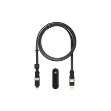 Дата кабель 6in1 inCharge XL 3.0m black Rolling Square (XLL01R)