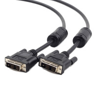 Кабель мультимедійний DVI M to DVI M 5.0m 18+1pin Viewcon (VC-DVI-104-5m)