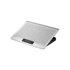 Підставка до ноутбука IceCoorel 10-15.6", 6*60mm 580 RPM, 2*USB, 350x225x26mm, Silver (A19)